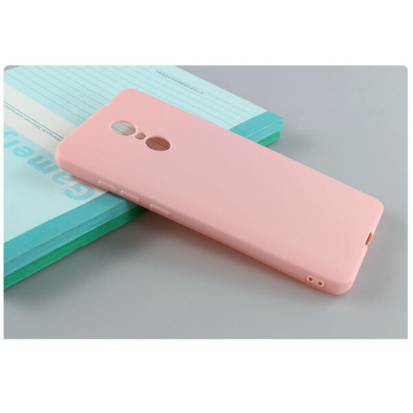 

Чехол Soft Lne Xiaomi Redmi 5 Plus 5.99'' силикон soft touch бампер светло-розовый