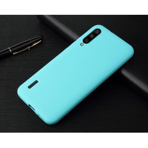 

Чехол Soft Touch для Xiaomi Mi 9 Lite (Mi CC9) силикон бампер мятно-голубой