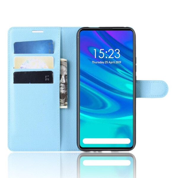 

Чехол Luxury для Honor 9X книжка голубой