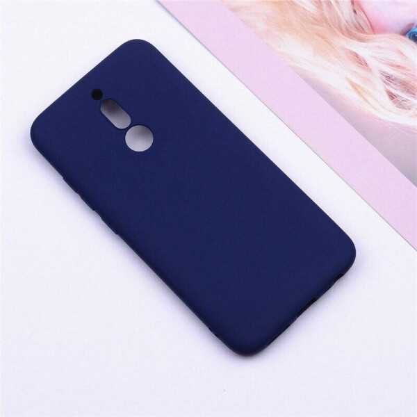 

Чехол Soft Touch для Xiaomi Redmi 8 силикон бампер темно-синий