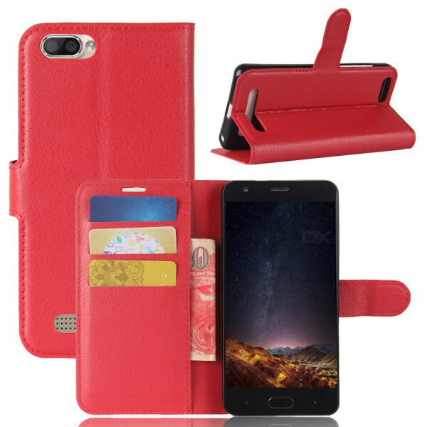 

Чехол LUX для Doogee X20 / X20L книжка красный