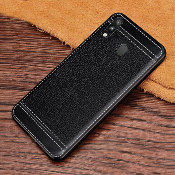 

Чехол LUX для Samsung Galaxy M20 2019 / M205 с рифленой текстурой Black