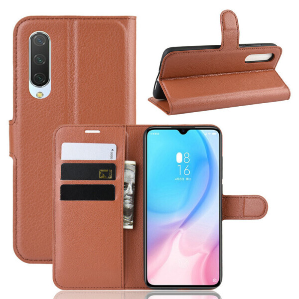 

Чехол Luxury для Xiaomi Mi A3 (Mi CC9e) книжка коричневый