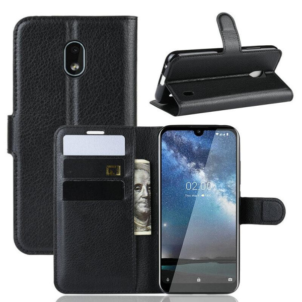 

Чехол Luxury для Nokia 2.2 книжка черный