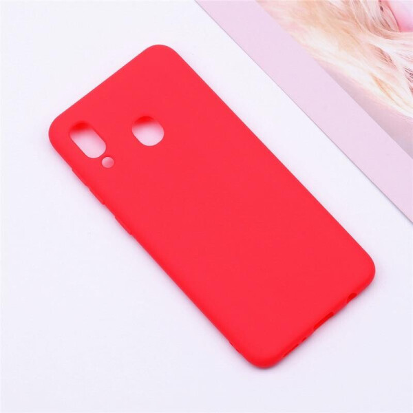 

Чехол LUX для Samsung Galaxy M20 2019 / M205 силикон Soft Touch бампер Red