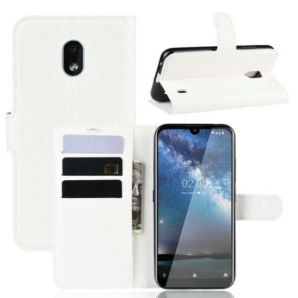 

Чехол Luxury для Nokia 2.2 книжка белый