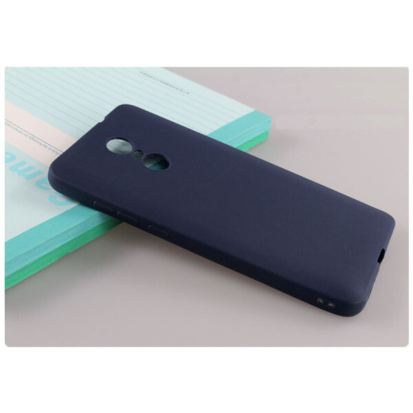 

Чехол Soft Lne Xiaomi Redmi 5 Plus 5.99'' силикон soft touch бампер темно-синий