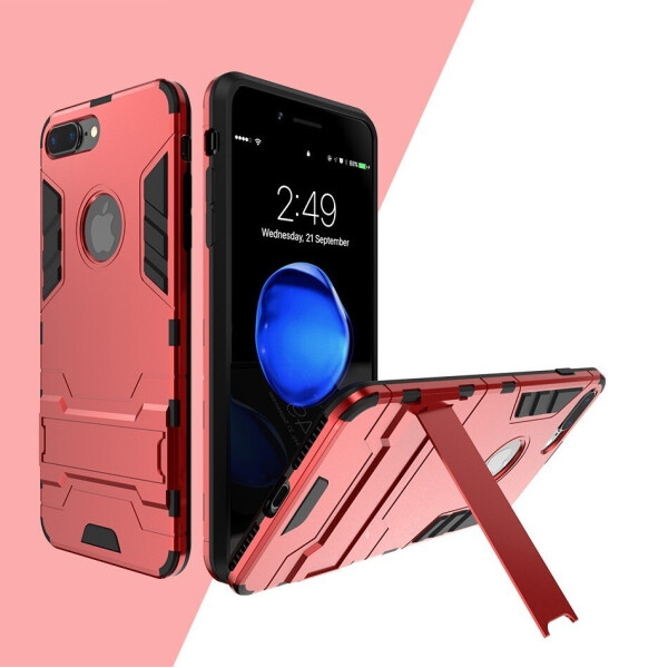 

Чехол LUX для Apple Iphone 7 Plus Hybrid Armored Case красный