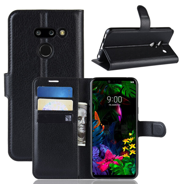

Чехол Luxury для LG G8 ThinQ (LM-G820) книжка черный