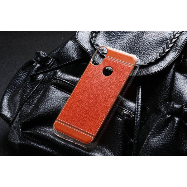 

Чехол LUX для Doogee X70 с рифленой текстурой Orange