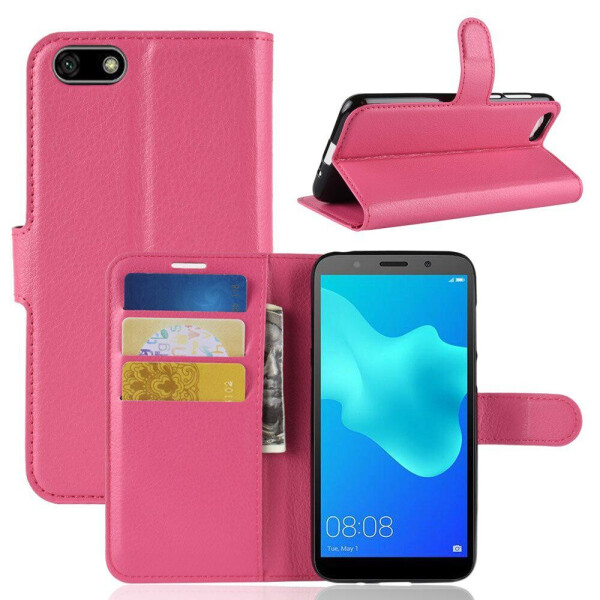 

Чехол LUX для Huawei Y5 2018 / DRA-L21 / Honor 7A DUA-L22 5.45'' книжка розовый