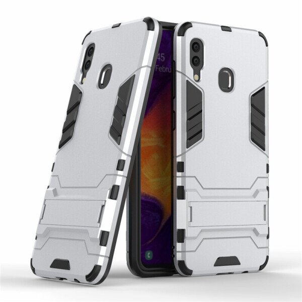 

Чехол LUX для Samsung Galaxy A30 2019 / A305 Hybrid Armored Case светло-серый