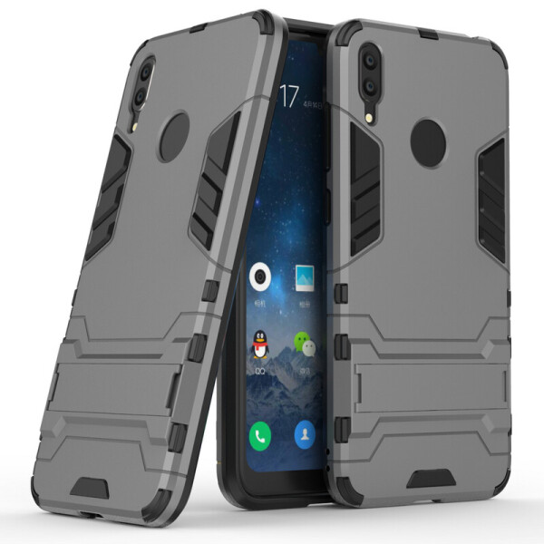

Чехол LUX для Huawei Y7 2019 / Y7 Prime 2019 / DUB-LX1 Hybrid Armored Case темно-серый