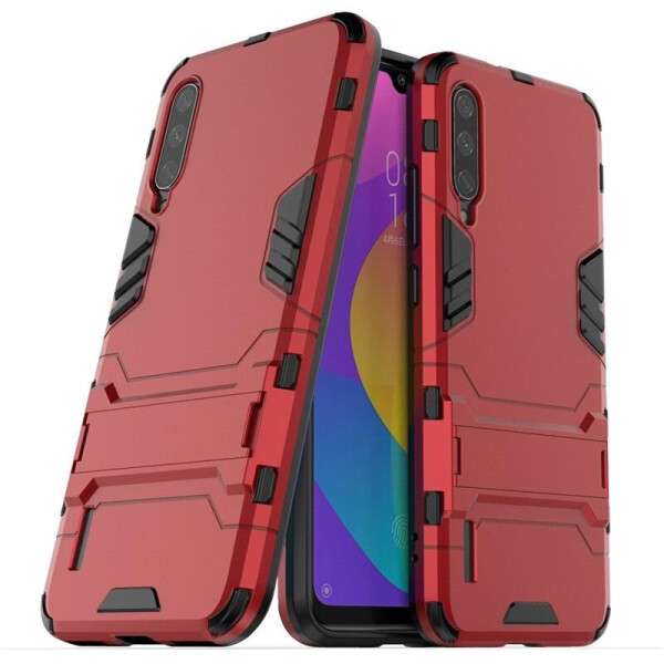 

Чехол Hybrid case для Xiaomi Mi A3 (Mi CC9e) бампер с подставкой красный