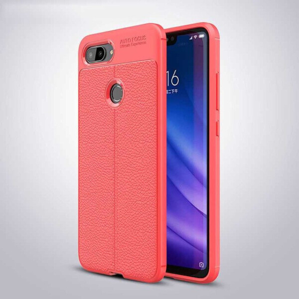 

Чехол LUX для Xiaomi Mi 8 Lite / Mi 8 Youth / Mi 8X 6.26'' силикон Original Auto Focus Soft Touch красный