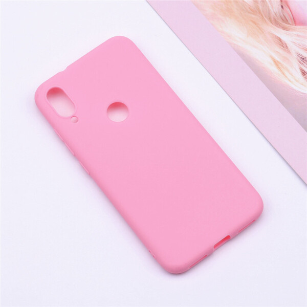 

Чехол LUX для Xiaomi Mi Play силикон Soft Touch бампер светло-розовый