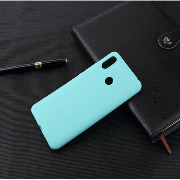 

Чехол LUX для Xiaomi Redmi 7 силикон Soft Touch бампер Light Blue