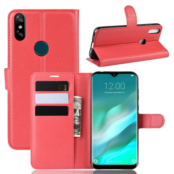 

Чехол Luxury для Doogee Y8 книжка красный