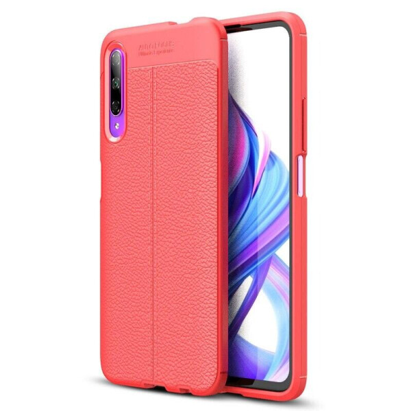 

Чехол Auto Focus для Huawei P Smart Pro силикон Original Soft Touch красный