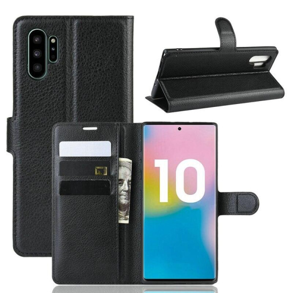

Чехол Luxury для Samsung Galaxy Note 10 Plus (N975) книжка черный