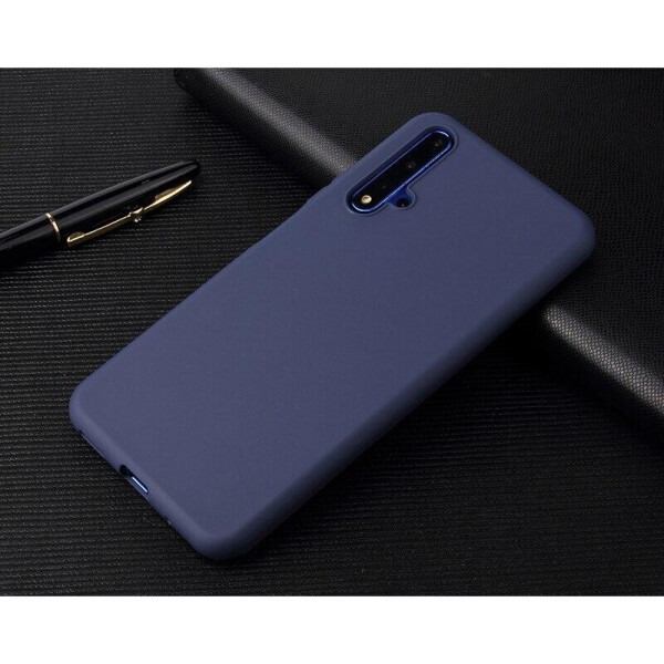 

Чехол Soft Touch для Honor 20 / Honor 20S силикон бампер темно-синий
