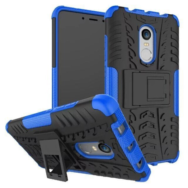 

Чехол Armored Case Xiaomi Redmi Note 4X / Note 4 Global / Note 4 противоударный бампер синий