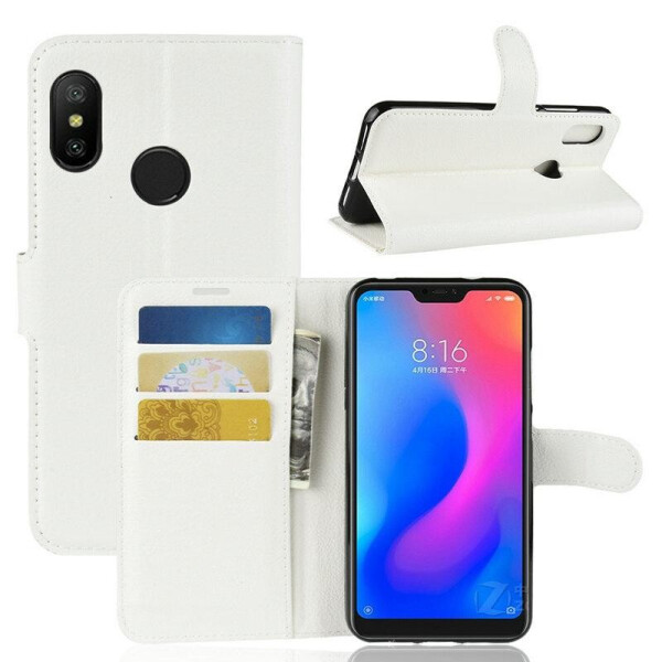 

Чехол LUX для Xiaomi Mi A2 Lite / Redmi 6 Pro книжка белый