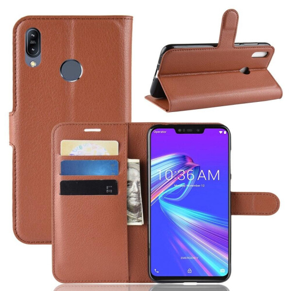 

Чехол LUX для Asus Zenfone Max (M2) ZB633KL / 4A070EU книжка коричневый