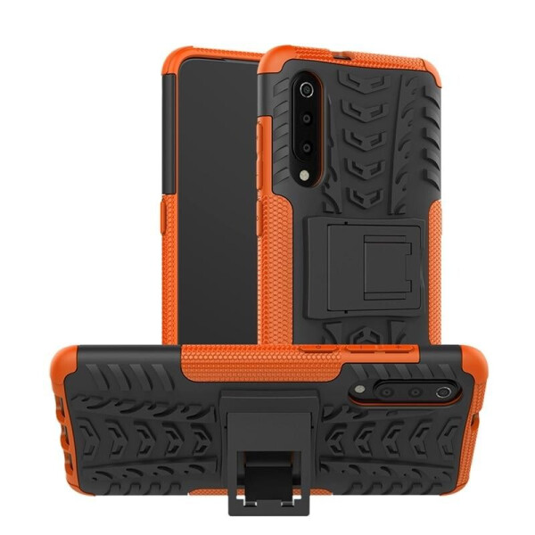 

Чехол LUX для Xiaomi Mi 9 SE противоударный бампер с подставкой Orange