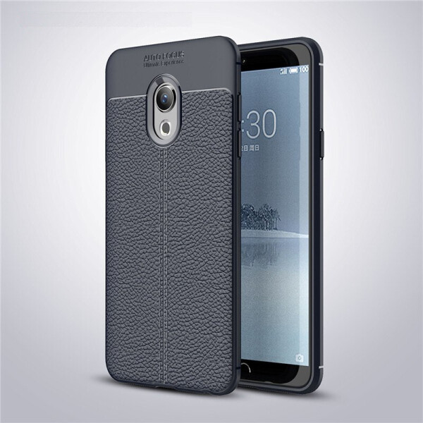 

Чехол Auto Focus Ultimate Experience Meizu 15 Lite / M15 5.46'' силикон Soft Touch темно-синий