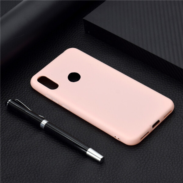 

Чехол Soft Touch для Honor 8A Prime (2020) силикон бампер светло-розовый