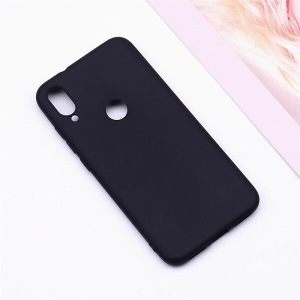

Чехол LUX для Xiaomi Mi Play силикон Soft Touch бампер черный