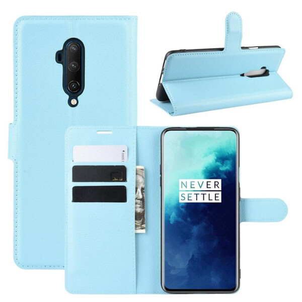 

Чехол Luxury для OnePlus 7T Pro книжка голубой