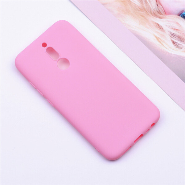 

Чехол Soft Touch для Xiaomi Redmi 8 силикон бампер светло-розовый