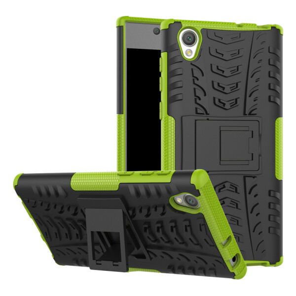 

Чехол LUX для Sony Xperia L1 / G3311 / G3312 / G3313 противоударный бампер салатовый