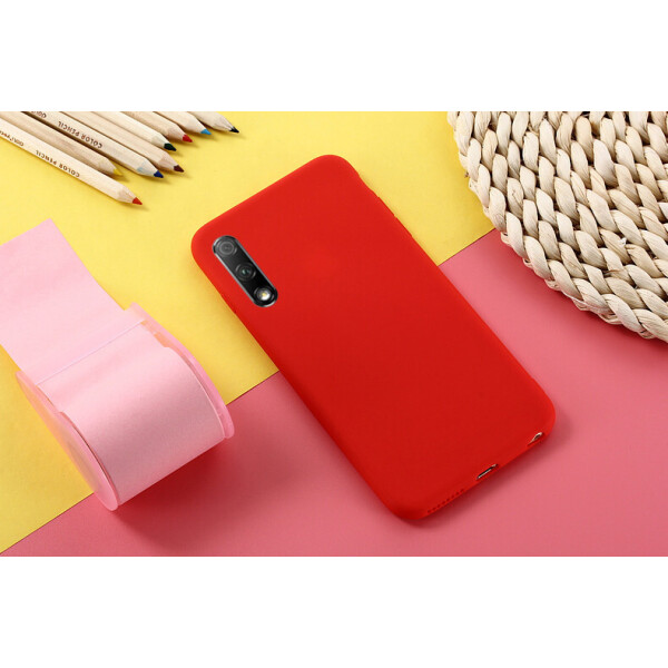 

Чехол Soft Touch для Honor 9X Pro China силикон бампер красный