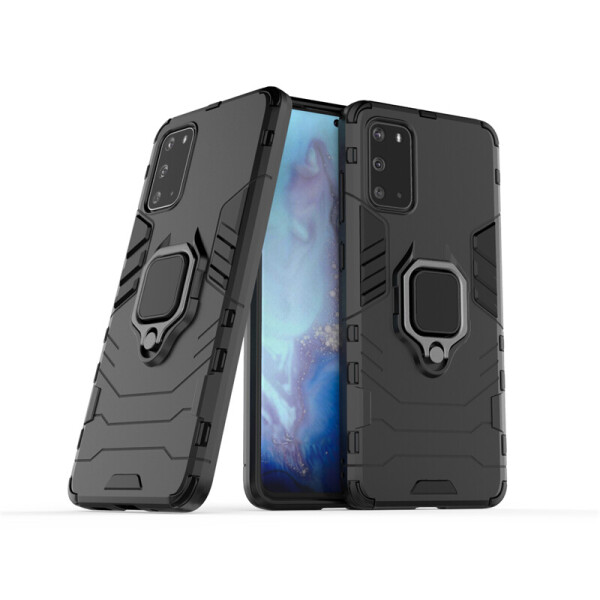 

Чехол Ring case для Samsung Galaxy S20 Plus (G985) бронированный бампер с кольцом черный