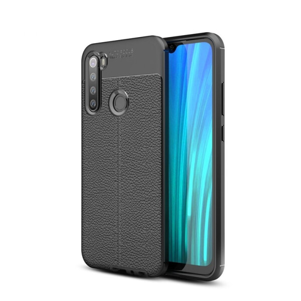 

Чехол Auto Focus для Xiaomi Redmi Note 8 силикон Original Soft Touch черный