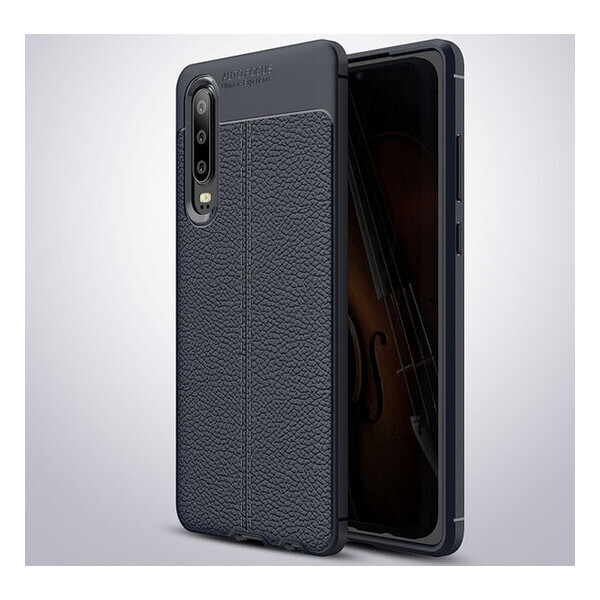 

Чехол LUX для Huawei P30 силикон Original Auto Focus Soft Touch темно-синий