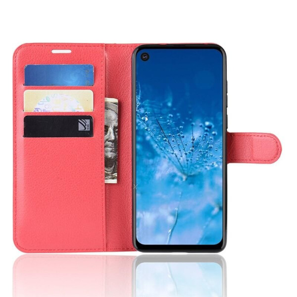 

Чехол Luxury для Motorola One Action (XT2013-2) книжка красный