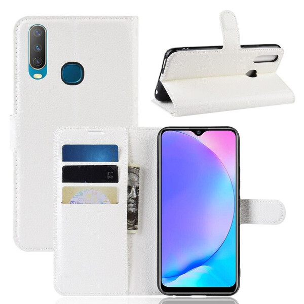 

Чехол Luxury для Vivo Y17 книжка белый