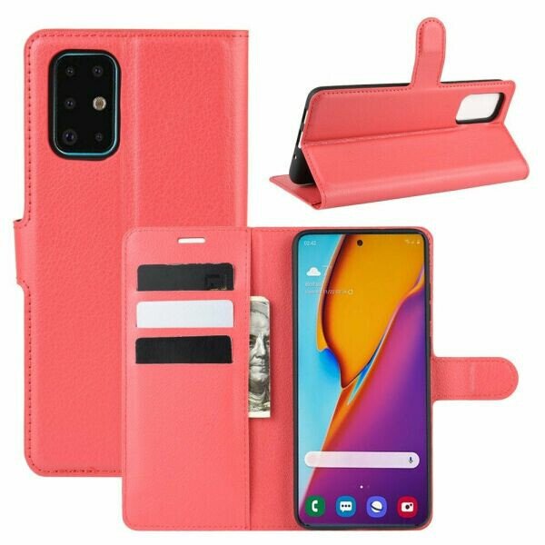 

Чехол Luxury для Samsung Galaxy S20 Plus (G985) книжка красный