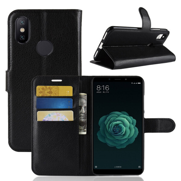 

Чехол LUX для Xiaomi Mi A2 / Mi 6X книжка черный