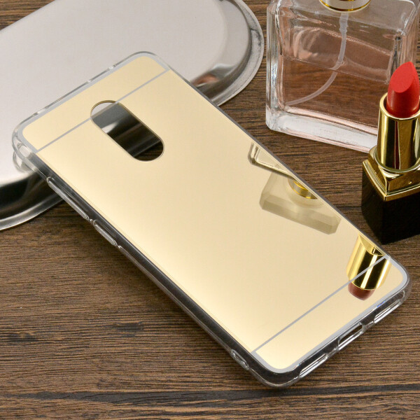 

Чехол Luxure case Xiaomi Redmi 5 5.7'' силикон зеркальный золотой