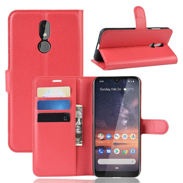 

Чехол Luxury для Nokia 3.2 книжка красный