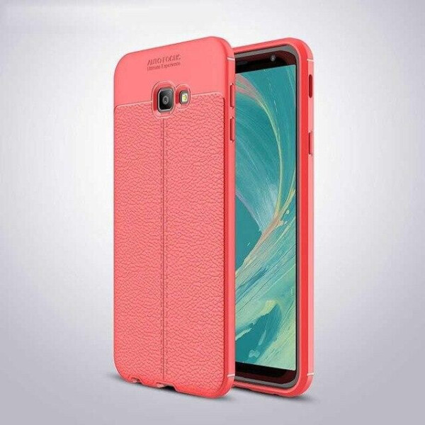 

Чехол LUX для Samsung J415 / J4 Plus 2018 силикон Original Auto Focus Soft Touch красный