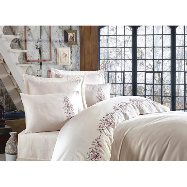 

Dantela Vita Embroidered Efsa krem евро кремовый (ts-00888)