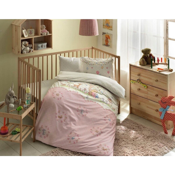 

Комплект постельного белья Tac Organik Candy pembe младенцам розовый (TAC60180976)