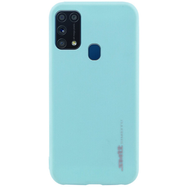 

TPU чехол матовый SMTT для Samsung Galaxy A31 (Бирюзовый (soft touch)) (906505)