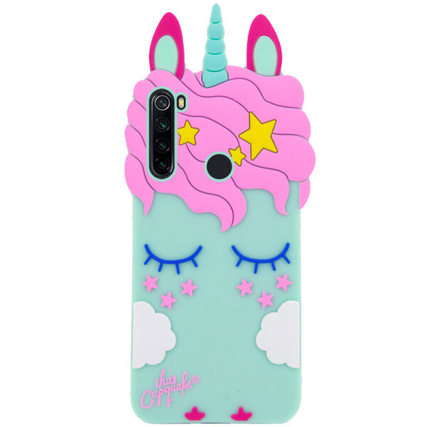 

Силиконовая накладка 3D Little Unicorn для Samsung Galaxy A21 (Бирюзовый, Единорог) (906373)